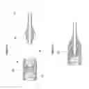 Fig. 07 - Reduced friction rotating coupler assembly and quick disconnect for use with welding devices