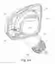Fig. 09 - External rear view device with moveable head assembly