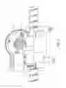 Fig. 08 - Electric actuator mechanism for retractable steering column assembly with manual override