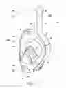 Fig. 02 - Diving mask provided with a telecommunications device