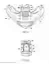 Fig. 11 - Diving mask provided with a telecommunications device