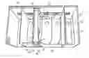 Fig. 01 - Cooling arrangement for a galley and method for operating such a cooling arrangement