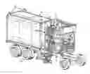 Fig. 01 - Belt operated container handling system for side loader