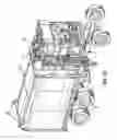 Fig. 05 - Belt operated container handling system for side loader