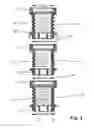 Fig. 04 - Gaiter seal and working head of a device or machine for producing and/or treating containers, said working head comprising such a gaiter seal