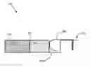 Fig. 01 - Microelectromechanical system with spring for magnet placement