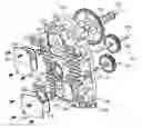 Fig. 01 - Small air-cooled engine assembly with dry sump lubrication system