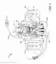 Fig. 02 - Plural component proportioner comprising a first pump and a second pump simultaneously driven by a motor connected to the pumps by a yoke assembly comprising a shoe, a tie plate including a slot, and a tie rod