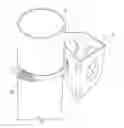 Fig. 01 - Adapter for mounting cable hangers