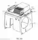 Fig. 17 - Microtome waste removal assembly