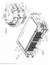 Fig. 02 - Moveable bend control and patch cord support for telecommunications panel