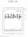 Fig. 14 - User notification method, handwritten data capture device, and program