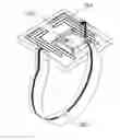 Fig. 01 - Miniature wireless alarm device