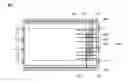 Fig. 01 - Display device using overlapped data lines near center to dim Mura defect