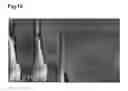 Fig. 13 - Thin-film piezoelectric material element having a solder regulating part formed on a pad surface being a surface of an electrode pad