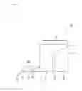 Fig. 08 - Cable mounting member, cable mounting member with cable and connector