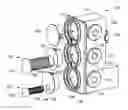 Fig. 01 - Electrical distribution apparatus including barrier and methods of assembling same