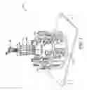 Fig. 02 - Automatic stator wire lead routing