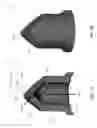Fig. 03 - Asymmetric consumables for a plasma arc torch