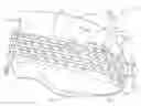 Fig. 01 - Flexible lighting apparatus with adhesive for mounting to helmet outer surface