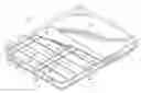 Fig. 01 - Modular mattress foundation having generally ladder-shaped sections