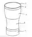Fig. 01 - IRREGULAR ALUMINUM CUP AND METHOD FOR MANUFACTURING THE SAME