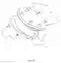 Fig. 03 - Artificial cervical and lumbar discs, disc plate insertion gun for performing sequential single plate intervertebral implantation enabling symmetric bi-disc plate alignment for interplate mobile core placement