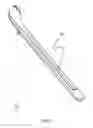 Fig. 32 - Artificial cervical and lumbar discs, disc plate insertion gun for performing sequential single plate intervertebral implantation enabling symmetric bi-disc plate alignment for interplate mobile core placement