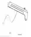 Fig. 33 - Artificial cervical and lumbar discs, disc plate insertion gun for performing sequential single plate intervertebral implantation enabling symmetric bi-disc plate alignment for interplate mobile core placement