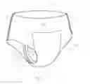 Fig. 02 - Low-bulk, close-fitting, high-capacity disposable absorbent pant