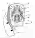 Fig. 01 - DISK SEPARATOR WITH WELDED PLASTIC HOUSING