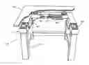Fig. 01 - Laminated, low-profile, vibration-damped table top