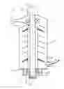 Fig. 01 - Centrifugal separator having a liquid outlet chamber with a rotating member