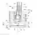 Fig. 01 - Bubble discharging nozzle and bubble discharging device