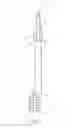 Fig. 02 - WATER TORCH TIP FOR PROVIDING SEPARATE STREAMS OF HYDROGEN AND OXYGEN AT ITS EXIT