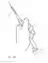 Fig. 14 - WATER TORCH TIP FOR PROVIDING SEPARATE STREAMS OF HYDROGEN AND OXYGEN AT ITS EXIT