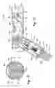 Fig. 13 - Angularly adjustable tool connection having threaded connector and clamp-type connector