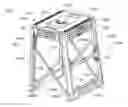 Fig. 01 - WORKBENCH SUPPORT SYSTEM AND A WORKBENCH ASSEMBLY ASSOCIATED THEREWITH
