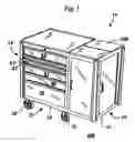 Fig. 02 - Tool box storage assembly