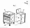 Fig. 06 - Tool box storage assembly