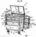 Fig. 08 - Tool box storage assembly