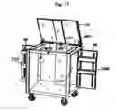 Fig. 10 - Tool box storage assembly