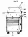 Fig. 15 - Tool box storage assembly