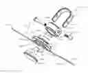 Fig. 01 - Spring loaded tie down assembly and method for use with a vehicle cargo area