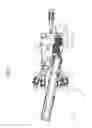 Fig. 16 - Automatically adjusting swing legs for mounting and aligning and reorienting crawlers
