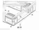 Fig. 17 - Plastic pallet with support blocks having upper and lower towers and associated methods