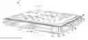 Fig. 01 - Plastic pallet with centerline markings and associated methods