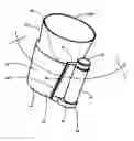 Fig. 01 - System Including A Flask Or Shot Beer Glass
