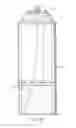 Fig. 03 - Dual component insert with uniform discharge orifice for fine mist spray