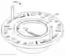 Fig. 01 - Water closet assembly with a removable cap